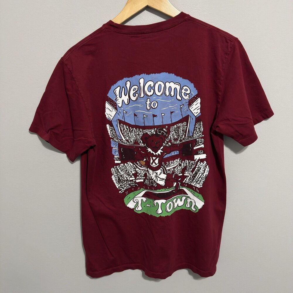Old Row Alabama Crimson Tide Welcome To T-Town Pocket Tee T-Shirt Size M